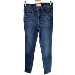 Madewell The Roadtripper Skinny Jeans Size 25 Medium Wash Stretch Denim